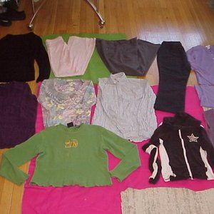 Mixed Lot of 11 Small/Size 4 Sweaters/Tops/Pants